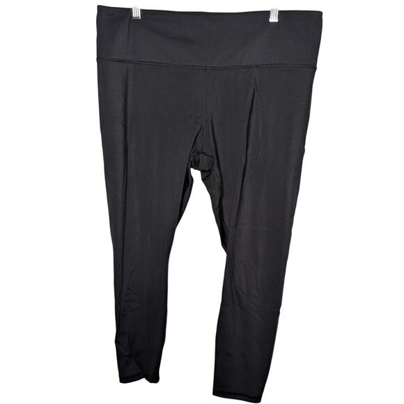 Banana Republic High Rise Legging 7/8 Length Size XL Black Active Workout - Picture 1 of 5